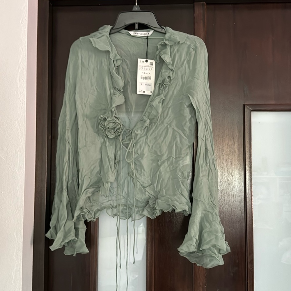 SEE THROUGH BLOUSE